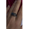 Handcrafted 925 Sterling Silver Blue Pietersite Stone Ring Size 9