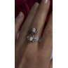 Navajo 925 Sterling Silver Pink Abalone Ring Size 8