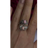 Navajo 925 Sterling Silver Pink Abalone Ring Size 8