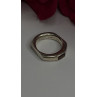 925 Sterling Silver Signet-Style Red Garnet Ring Size 6