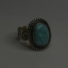 Adjustable Vintage 925 Sterling Silver Blue Turquoise Ring