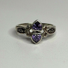 Israel Vintage 925 Sterling Silver Aquamarine Ring Size 6