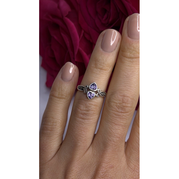 Israel Vintage 925 Sterling Silver Aquamarine Ring Size 6