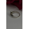 Israel Vintage 925 Sterling Silver Aquamarine Ring Size 6