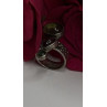 Carol Felley Vintage 925 Sterling Silver Peridot & Tourmaline Ring Size 6.5