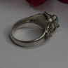 Poison Locket Pillbox  925 Sterling Silver Blue Turquoise Ring Size 7