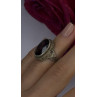 Vintage 925 Sterling Silver Purple Amethyst Ring Size 4.5