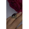 Vintage 925 Sterling Silver Purple Amethyst Ring Size 4.5