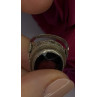 Vintage 925 Sterling Silver Purple Amethyst Ring Size 4.5