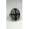 Elegant 925 Sterling Silver Spinel Stones Ring Size 8