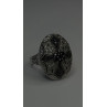 Elegant 925 Sterling Silver Spinel Stones Ring Size 8