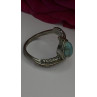 Vintage 925 Sterling Silver Blue Turquoise Ring Size 10