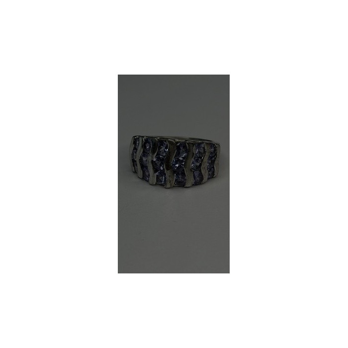 925 Sterling Silver Lavender Tanzanite Ring Size 6