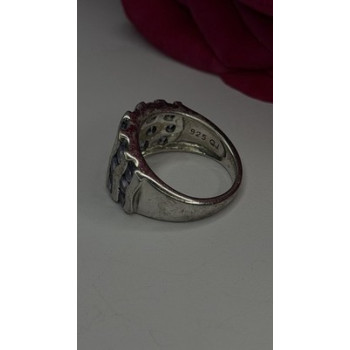 925 Sterling Silver Lavender Tanzanite Ring Size 6