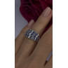 925 Sterling Silver Lavender Tanzanite Ring Size 6