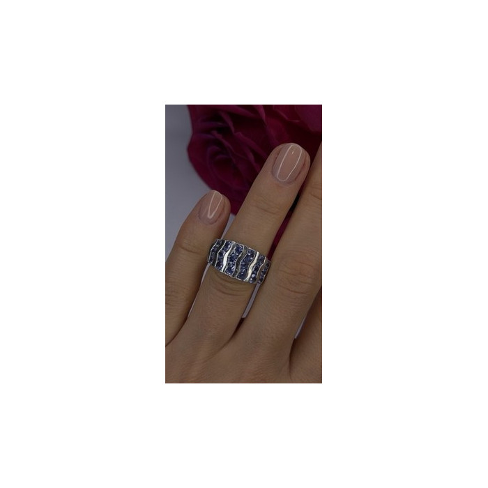 925 Sterling Silver Lavender Tanzanite Ring Size 6