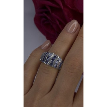 925 Sterling Silver Lavender Tanzanite Ring Size 6