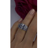 925 Sterling Silver Lavender Tanzanite Ring Size 6