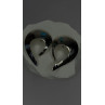 Native American Style 925 Sterling Silver Blue Turquoise Earrings
