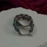Vintage 925 Sterling Silver Blue Turquoise Earrings
