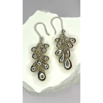 Chandelier Handcrafted 925 Sterling Silver Earrings