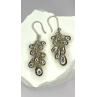 Chandelier Handcrafted 925 Sterling Silver Earrings