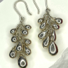 Chandelier Handcrafted 925 Sterling Silver Earrings