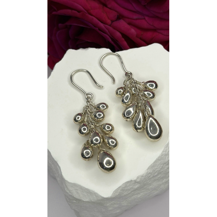 Chandelier Handcrafted 925 Sterling Silver Earrings