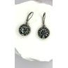 Tree of Life 925 Sterling Silver Malachite Earrings