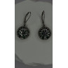 Tree of Life 925 Sterling Silver Malachite Earrings
