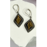 Artisan Collection 925 Sterling Silver Tiger's Eye Earrings
