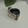 925 Sterling Silver Heart Locket Malachite Pendant