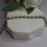 925 Sterling Silver Gold Plated Shiny Opal Bracelet Size 7