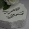 Ear Climbers Ear Crawlers 925 Sterling Silver Cz Earrings