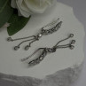 Ear Climbers Ear Crawlers 925 Sterling Silver Cz Earrings