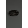 Beautiful 925 Sterling Silver Red Garnet Ring Size 7.5