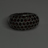 Beautiful 925 Sterling Silver Red Garnet Ring Size 7.5