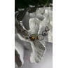 Solar System Gemstones 925 Sterling Silver Tigers Eye Moonstone etc. Necklace