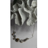 Solar System Gemstones 925 Sterling Silver Tigers Eye Moonstone etc. Necklace