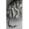 Solar System Gemstones 925 Sterling Silver Tigers Eye Moonstone etc. Necklace