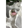 925 Sterling Silver Pink Cat's Eye Quartz Pendant