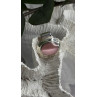 925 Sterling Silver Pink Cat's Eye Quartz Pendant