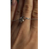 925 Sterling Silver Diamonds Cross Necklace
