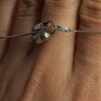 925 Sterling Silver Diamonds Cross Necklace