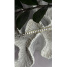 Shiny 925 Sterling Silver Gold Plated Cz Bracelet 7.5