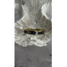 14K Yellow Gold Sapphire 0.33 CTW & Diamond 0.02 CTW Band Ring Size 6