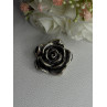 Unknown Factory Beautiful Rose 925 Sterling Silver Pendant Length 1.20 Inch