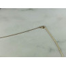 10/14 Yellow Gold White Sapphire Chain With Pendant