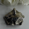 Beautiful Rose 925 Sterling Silver Pendant Length 1.20 Inch