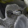 Wave Vintage Band 925 Sterling Silver Cz Ring Size 8.5